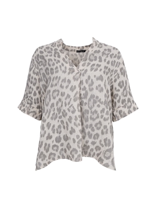 Black colour - Bcmelina blouse Natural leo