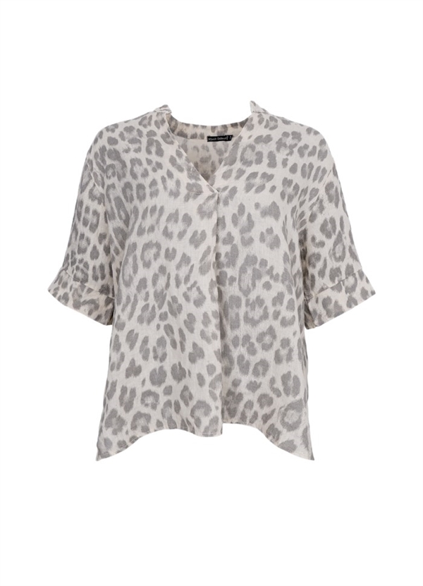 Black colour - Bcmelina blouse Natural leo