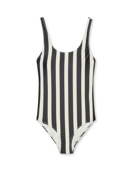 Mads Nørgaard - Sallee swimsuit Black/vanilla ice