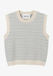 Aiayu - Sille Knit Vest Mix Cosy