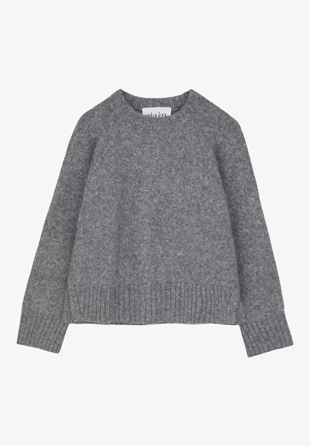 Aiayu - Son Knit Pure Light Grey