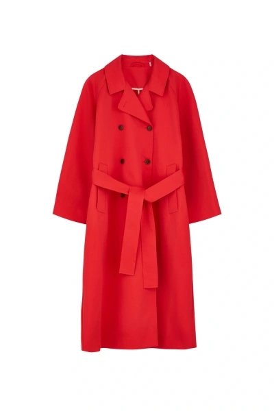 Skall - Spring coat Clear red