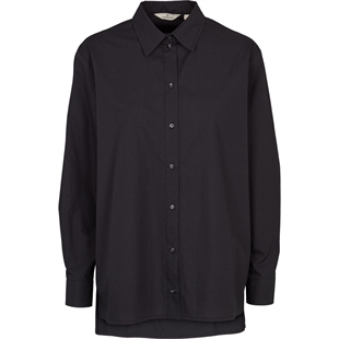 Basic Apparel - Vilde loose shirt Black