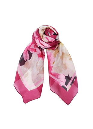 Black colour - BCpetrin silk scarf 