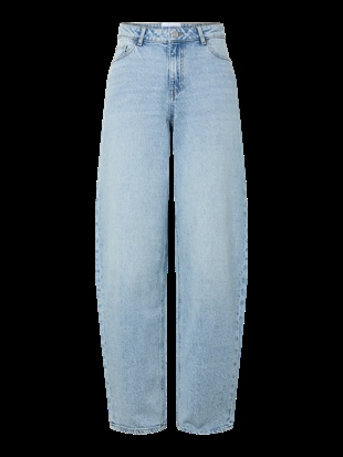 Pieces - PCgrace MW barrel Light blue denim
