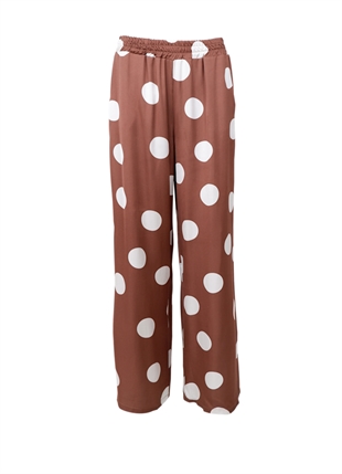 Black colour - Bcmabel pant Mocca dot