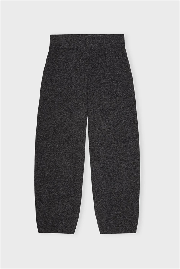 Moshi moshi mind - Yours knit pants Charcoal melange