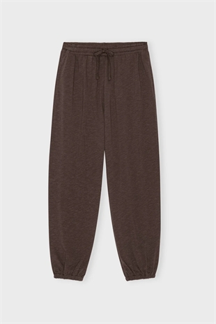 Moshi moshi mind - Zen sweatpants Dark brown