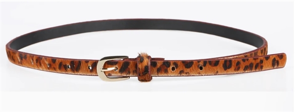 Plissé Copenhagen - Zonia belt Dark leopard